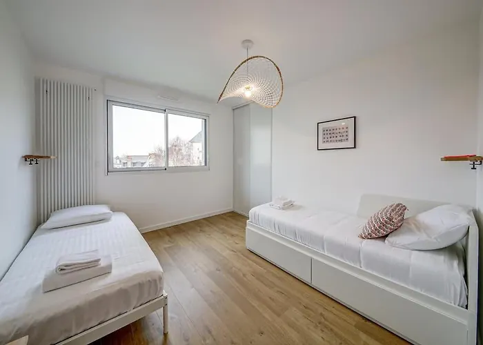 Baudelaire - Beau 2 Chambres - Parking/Plage 400M